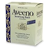 Aveeno Fragrance Free Soothing Bath Treatment, 8-Count