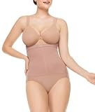 SPANX Super Control Higher Power Brief High-Waisted Panty, G, Bare