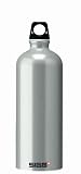 Sigg Traveller Aluminium Sports Drinking Bottle Silver