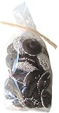 Dark Chocolate Nonpareils (Snowcaps) 6 oz. Gift Bag
