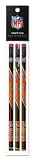 Cleveland Browns 3 Pack Wood Pencil in Clear Bag with Header - NFL (12005-QRU)