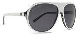 VON ZIPPER ROCKFORD WHITE BLACK REPLICATOR PLASTIC SUNGLASSES by