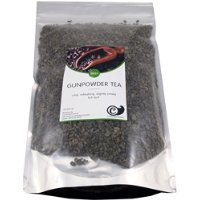 Gunpowder High Caffeine Loose Leaf Green Tea, Gunpowder Pin Head Rolled Green Tea, Great for Pre-Workout (1lb)