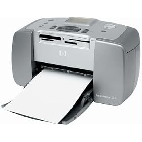 HP PhotoSmart 245 - Printer - color - ink-jet - 4 in x 6.5 in up to 1.5 min/page (color) - capacity: 26 sheets - USB