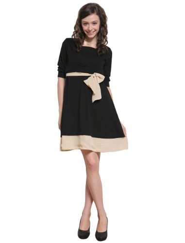Sweet Mommy Maternity and Nursing Dress with chiffon sash