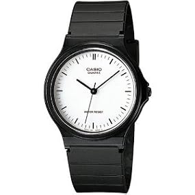Casio #MQ24-7E Men's Casual Rubber Strap Analog Watch