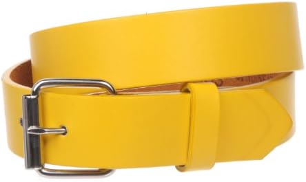 Kids 1" Snap On Plain Leather Belt