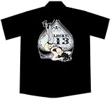 Las Vegas Babe Spade Work Shirt, Suzette, Lucky 13