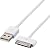 ELECOM iPhone4/4S/3GS/3G/iPod 対応充電・通信ケーブル 0.3m ホワイト MPA-UAD03WH