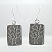 Sterling Silver Tree of Life Dangle Earrings, #9187
