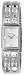 Fossil Ladies Es1939 Ss Bracelet Glitz Silver Dial Watch