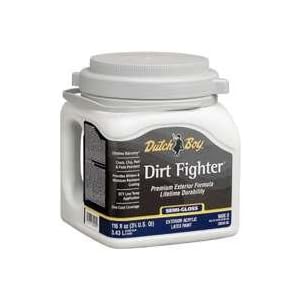 Dutch Boy 1.DB51907-16 Dirt Fighter Exterior Latex Paint 1 Gal. - Ultra White...