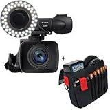 Rotolight Professional 48 LED Shotgun Mounted Camcorder LED Light with Filter Holder and Filter Pack (RL-48S-Filter). Revision A. w/ FREE Rotolight Video Accessory Pouch