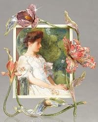 Jay Strongwater Giverny 8" x 10" Flower Bouquet Hand Enameled Picture Frame