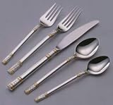 GOLDEN AEGEAN WEAVE GRAVY LADLE HH