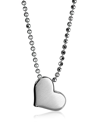 Alex Woo "Little Princess" Sterling Silver Heart Pendant Necklace, 16"