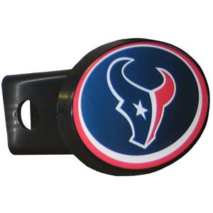 Houston Texans Hitch Cover Officially licensed NFL plastic hitch cover For SUV and Truck. Fits class III hitch receivers