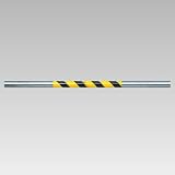 ユニット サントラスリット(黄黒) 50cm ポリエステル樹脂フィルム [374-72]