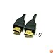 HDMI 15FT Cable: 1.3a Category 2(Full 1080P Capable)(Compatible with Xbox 360 & PS3)