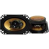 4'' X 6'' 3-Way Car Stereo Speaker System