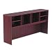 ALERA Valencia Series Open Storage Hutch, 72w x 15d x 35-1/2h, Medium Cherry