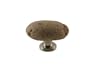 Old Souls River Rock Knob with Polished Nickel Base