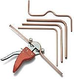 Rothenberger 24114 Tube Bender Set 1/4- 1/2OD, case
