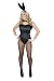 All New Sexy Satin Bunny Costume with Ears (see sizing details-runs Small)