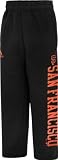 San Francisco Giants Black Adidas Youth Fleece Pants