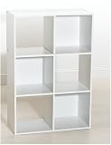 ClosetMaid 6-Cube Organizer, White #8694
