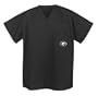 UGA Logo University of Georgia Bulldogs Dawgs Black Logo Scrub Top Shirt Size MED- SEARCH BROAD BAY SCRUB FOR OTHER DESIGNS Logo Apparel UNIQUE CHRISTMAS GIFT Ideas for HIM HER Man Men Woman Women Ladies Nurses