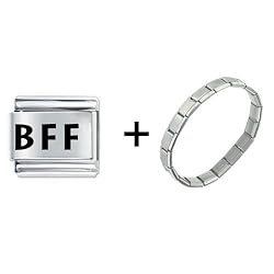 BffBestFriendsForeverItalianCharmBracelet