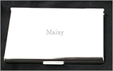 Engraved business card holder with Maisy