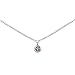 Sterling Silver October Birthstone Rose Crystal 9 inch Anklet