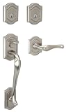 Baldwin 85327.150.LDBL Bethpage Sectional Trim Left Hand Handleset with Bethpage Lever, Satin Nickel