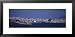 Buildings on the Waterfront, Aegina, Saronic Gulf Islands, Greece Framed Art Poster P...