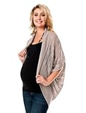 Motherhood Maternity: Short Sleeve Open Front Maternity Cardigan