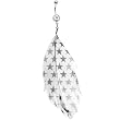 Star Spangled Feather Belly Ring