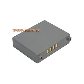 7.40V, 760mAh, Li-ion, Replacement Digital Camera Battery for PANASONIC CGA-S303, CGA-S303/1B, CGA-S303E/1B, VW-VBE10