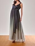 abs collection sleeveless empire seam maternity dress