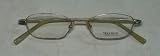 AUTHENTIC VERA WANG STYLE: 136 SIZE: 48-17-140 FULL-RIM LIGHT WEIGHT RX-ABLE PRESCRIPTION GOLD/CREAM EYEGLASSES/GLASSES/FRAME - WOMENS/LADIES (made in Japan)