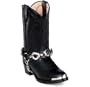 Kids' Durango� Western Boots with Concho Strap Black