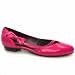 Schuh Slap Side Bow - 5 Uk - Pink - Patent