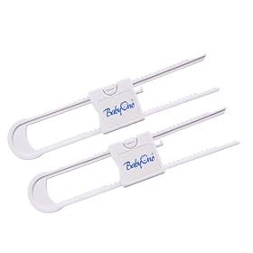 Double Cabinet Lock *Child Proof Handle Locks*