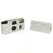 White & Silver Love Heart Disposable Camera - Y0098