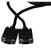 Micro Connectors M05-112mds Svga/vga Coaxial Hd15 Male To Male Replacement Cable (50 Feet)