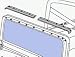 Windshield Channel; CJ-5; CJ-7/Wrangler; 76-95/Toyota LandCruiser FJ40; 64-84
