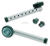 Units Per Pack 2 Fixed Wheels with Rear Glide Tips ... thumbnail