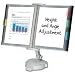 Fellowes(R) Desktop Reference Rack, Platinum
