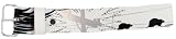 Genuine Leather Rat Printed Belt
